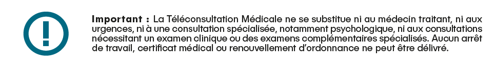 Téléconsultation médicale